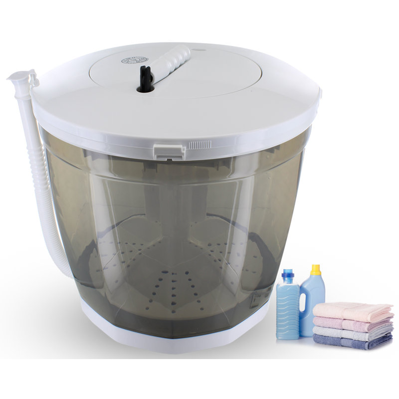 KhomoGear 0.8 cu. ft. Portable Washer & Dryer Combo in White & Reviews